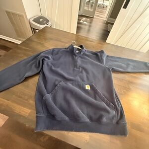 Carhartt Men's Dark gray Zip-Up Sweater